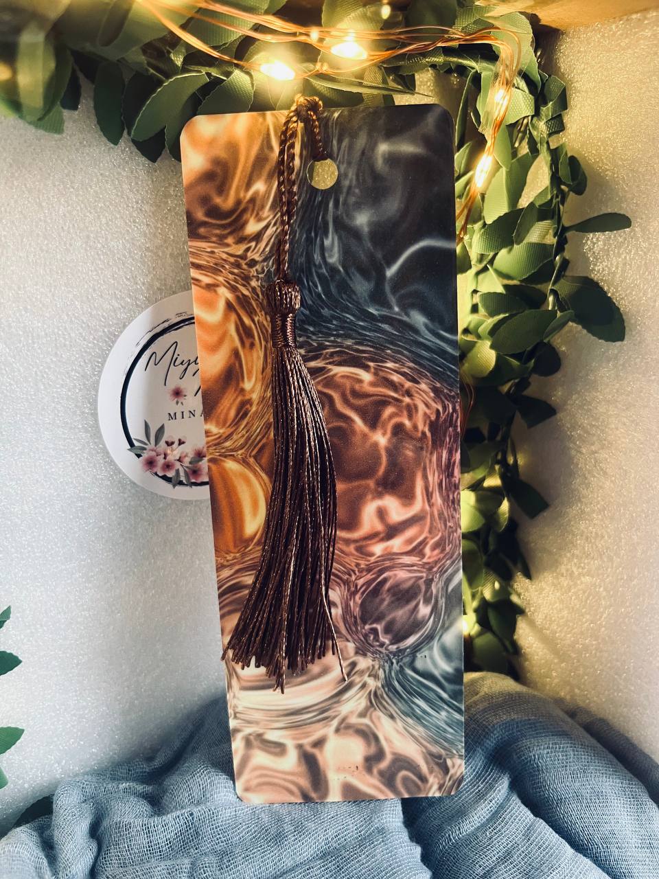 Lesezeichen „Herbst Fuchs“ – laminiert & handgefertigt mit Zitat 🍂