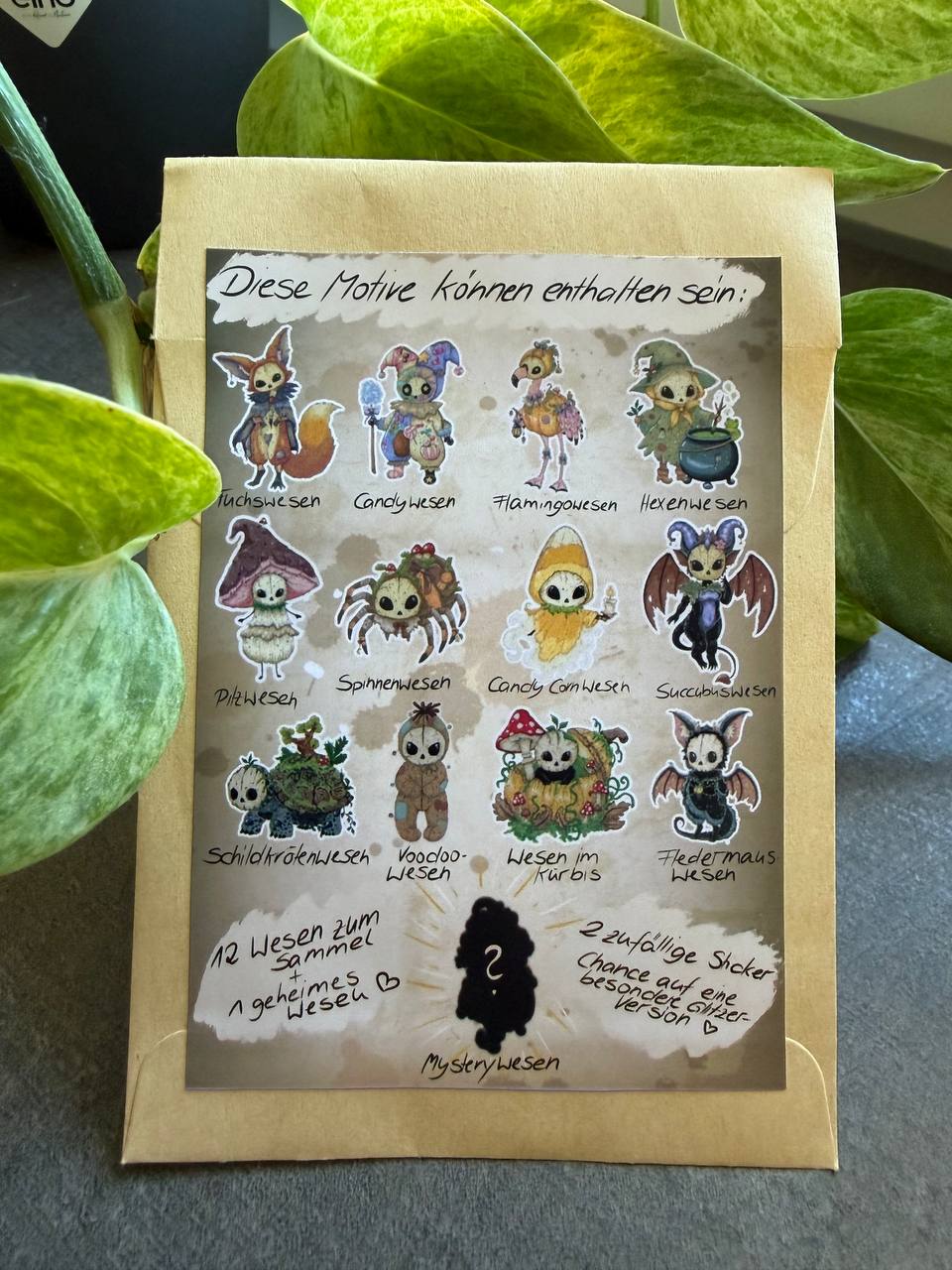 Wesen Sticker Mystery Pack