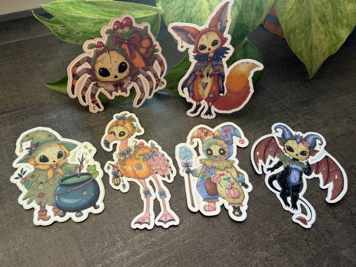 Wesen Sticker (2) – Motiv auswählen