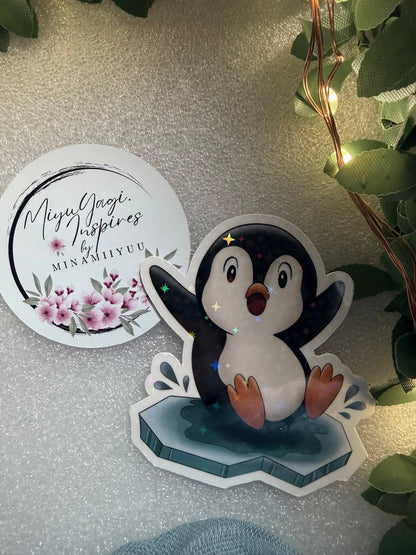 🎄Christmas Sticker (Groß) – handgemachte Weihnachtsmotive · Glitzer & Glossy✨