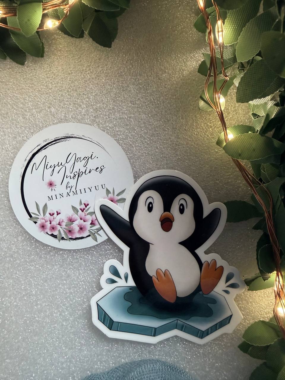 🎄Christmas Sticker (Groß) – handgemachte Weihnachtsmotive · Glitzer & Glossy✨