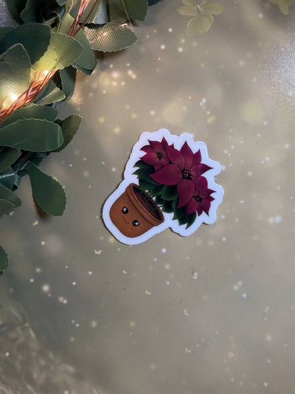 🎄Christmas Sticker (klein) – handgemachte Weihnachtsmotive · Glitzer & Glossy✨