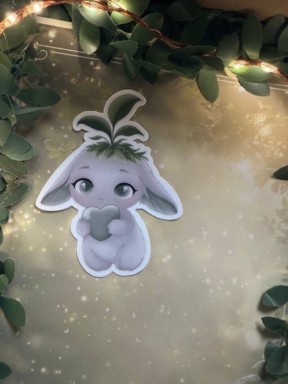 Sticker „Miyu“ – Herz | Glossy oder Glitzer