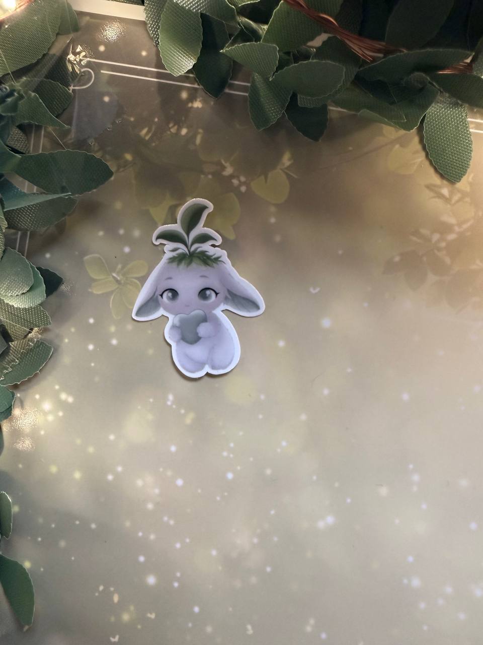 Sticker „Miyu“ – Herz | Glossy oder Glitzer