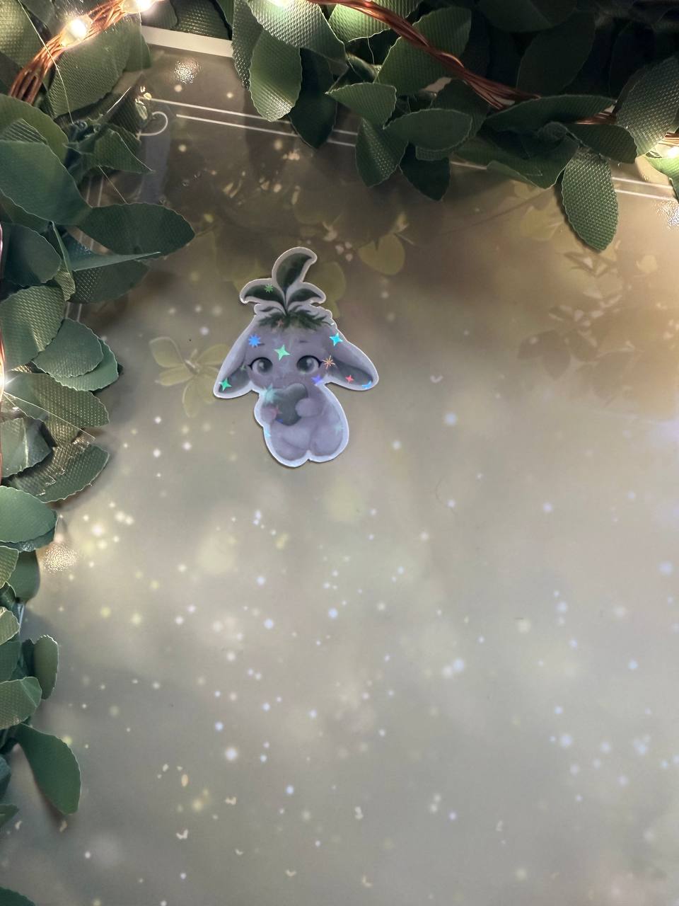 Sticker „Miyu“ – Herz | Glossy oder Glitzer