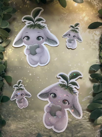 Bundle „Miyu“ – Print, Notizblock, Karte, Sticker & Magnet