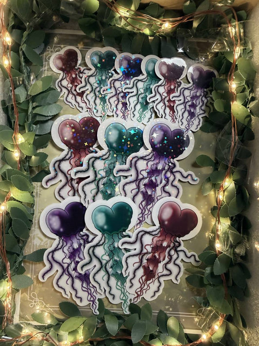 Sticker "Magische Qualle" Bundle