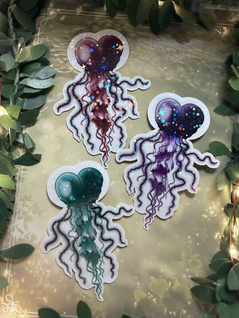 Sticker "Magische Qualle" Bundle