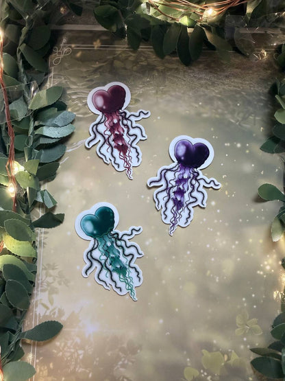 Sticker "Magische Qualle" Bundle
