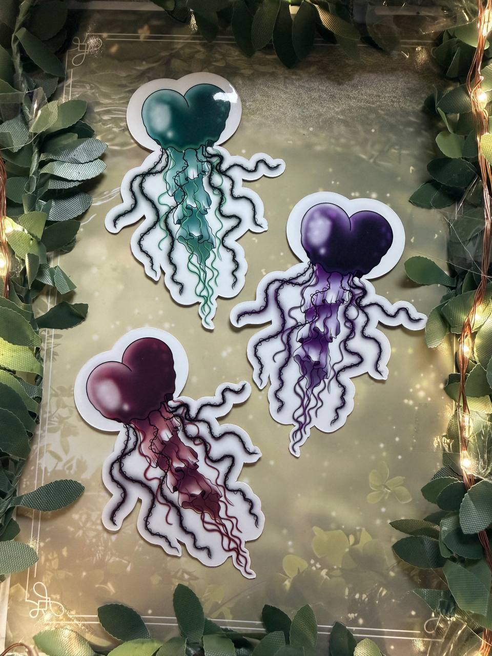 Sticker "Magische Qualle" Bundle