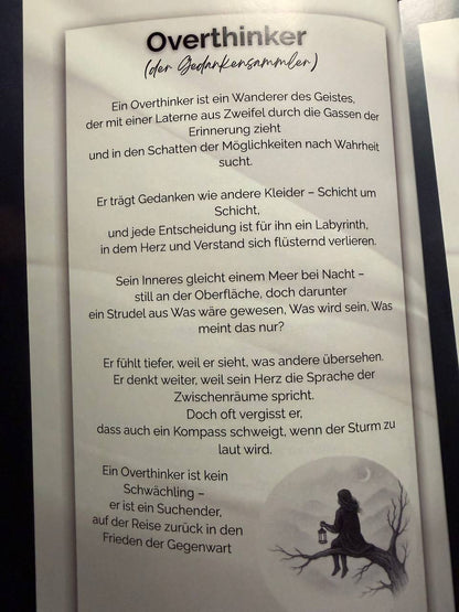 ✨ Overthinker – Gedanken. Gefühle. Du.