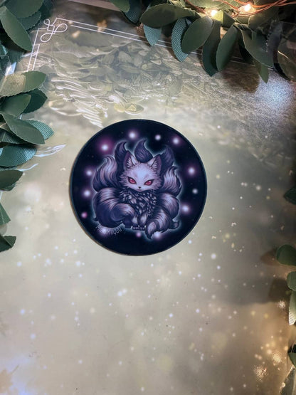 Sticker "Kitsune" Fuchs -  magisches Design in vier Varianten
