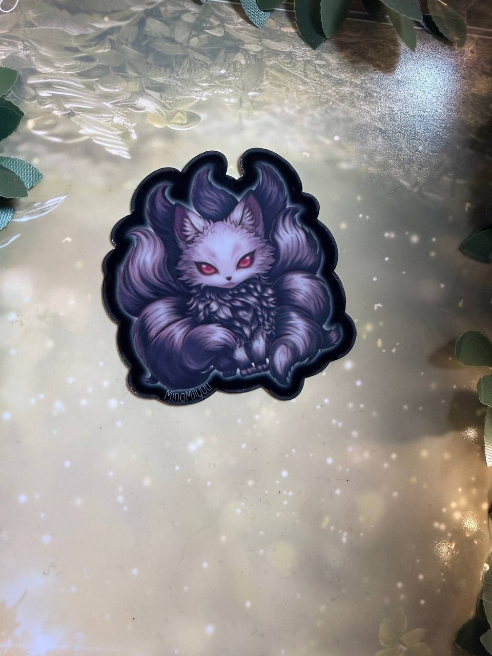 Sticker "Kitsune" Fuchs -  magisches Design in vier Varianten