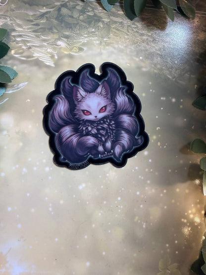 Sticker "Kitsune" Fuchs -  magisches Design in vier Varianten