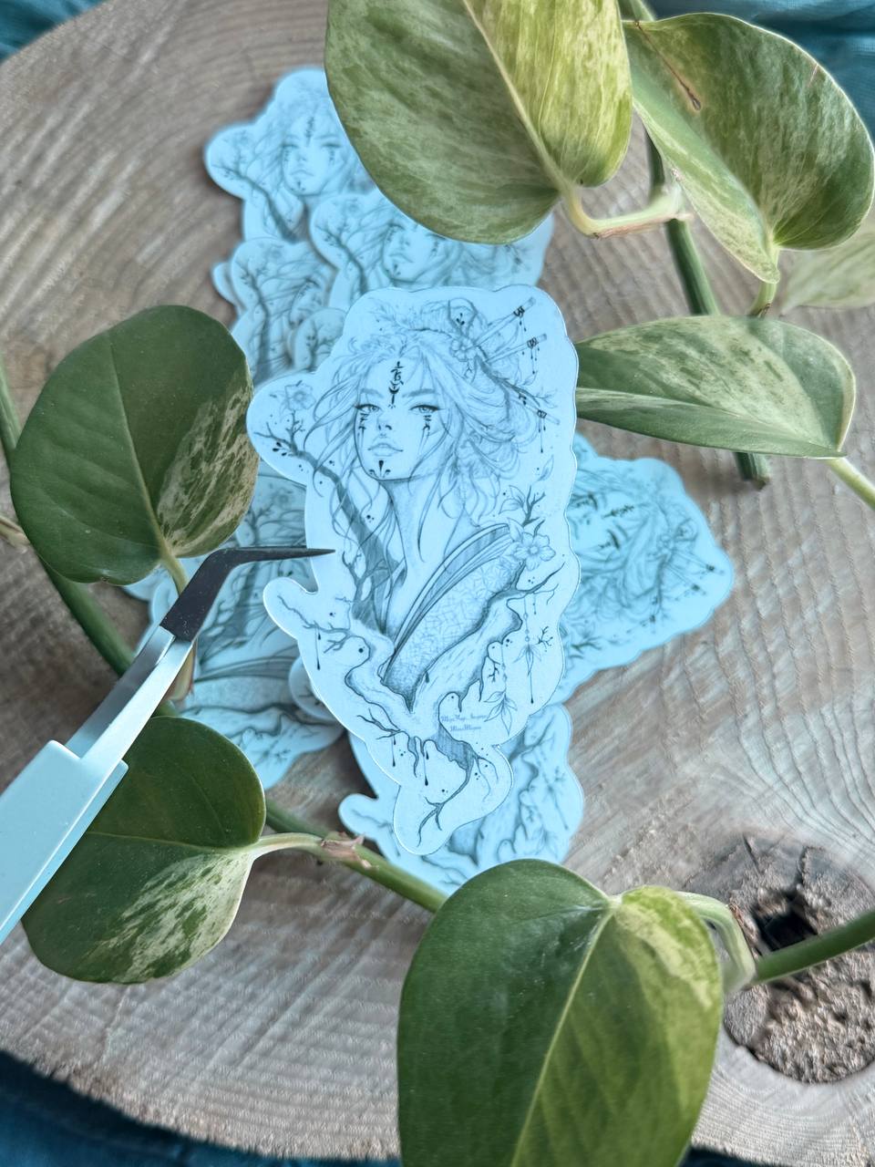 ✦ Sticker "Aikari" - Whispering Spirits ✦