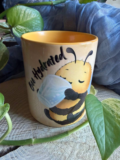 Keramiktasse - Bee Hydrated  🐝✨