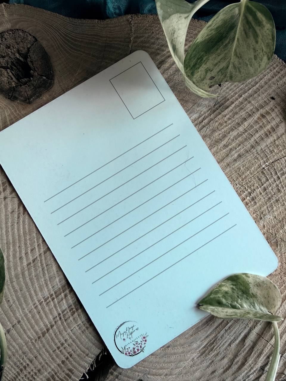 Bee Hydrated Bundle – Notizblock A6, Postkarte & 2 Sticker | Geschenkidee ✨