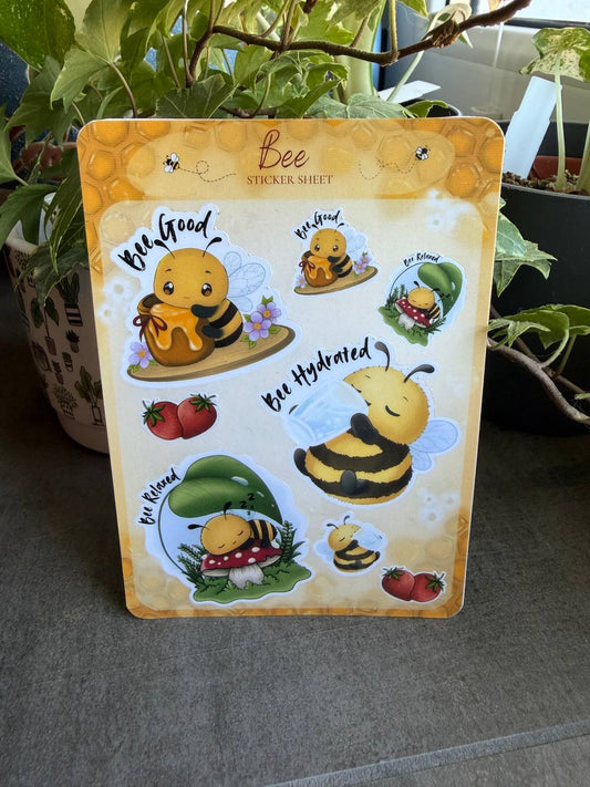 ✨ Bee Sticker Sheet ✨🐝