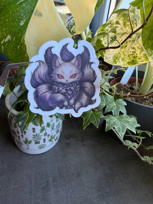 Sticker "Kitsune" Fuchs -  magisches Design in vier Varianten