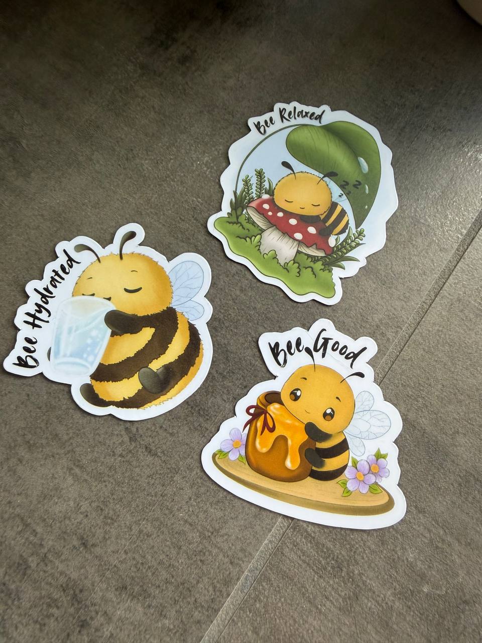 🐝 Bee Magnete – Bee Good, Bee Relaxed & Bee Hydrated | Einzeln oder als Bundle