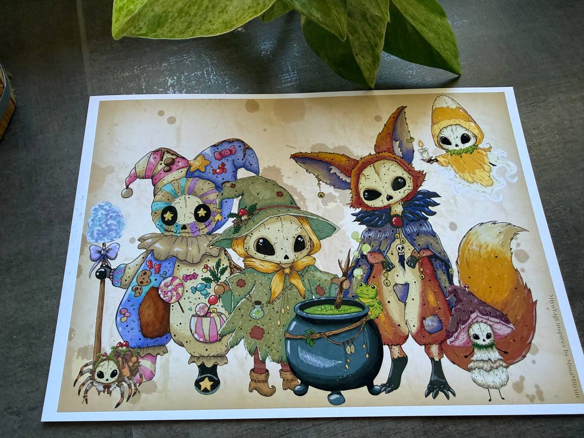 MiiyuMii A5/A4 Print  – Motiv auswählen