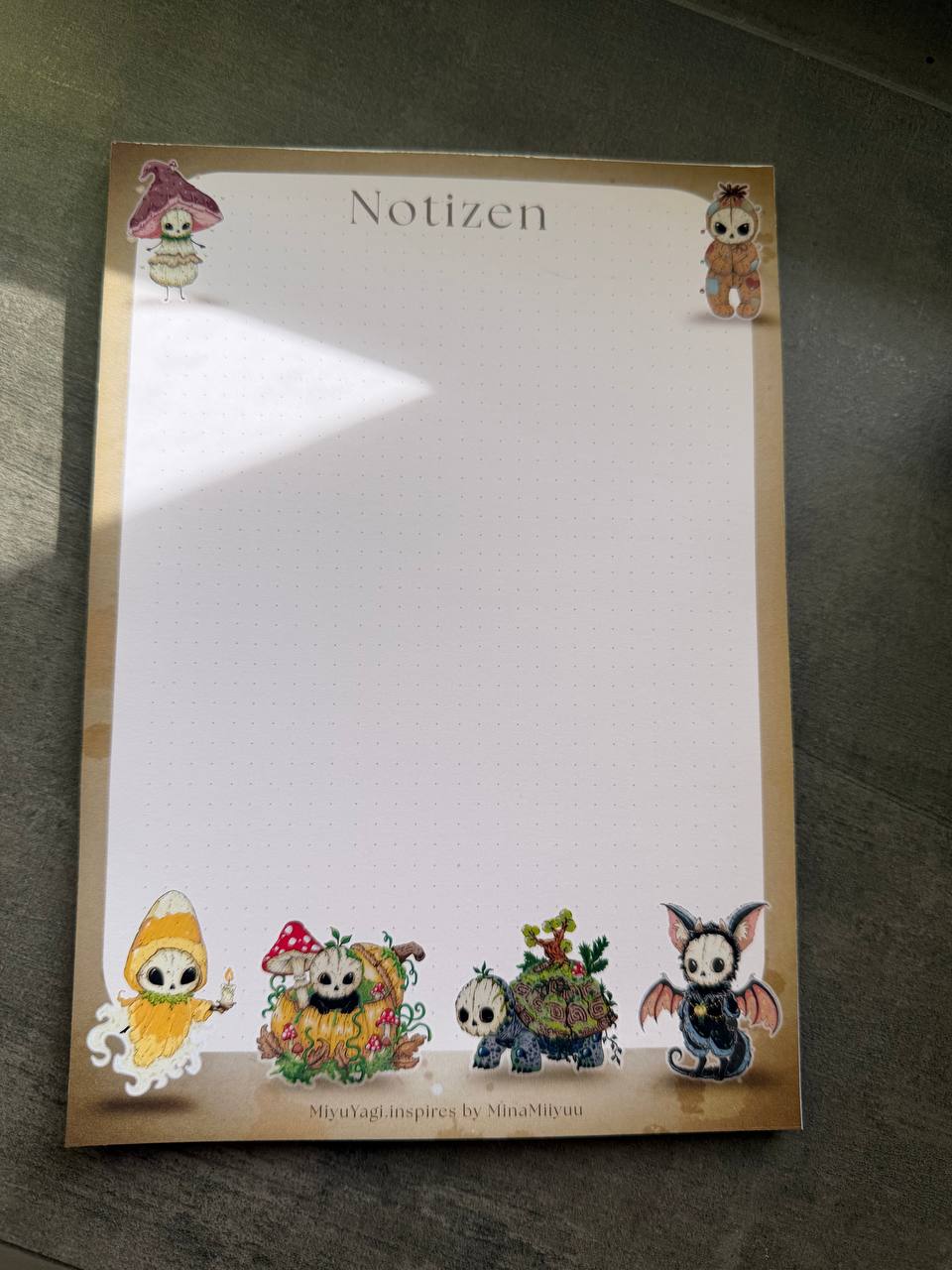 Notizblock - Wesen (2 Größen)