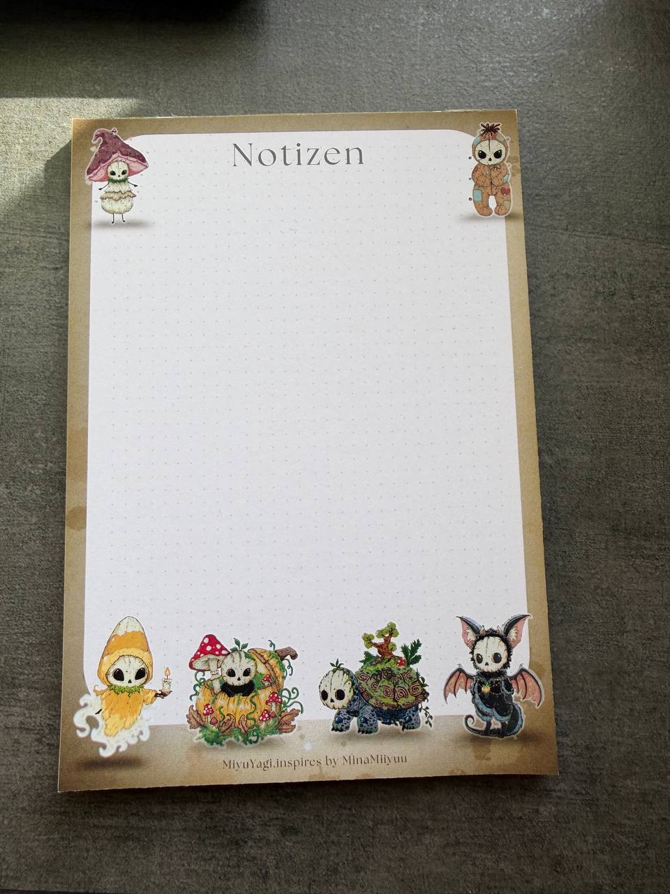 Notizblock - Wesen (2 Größen)
