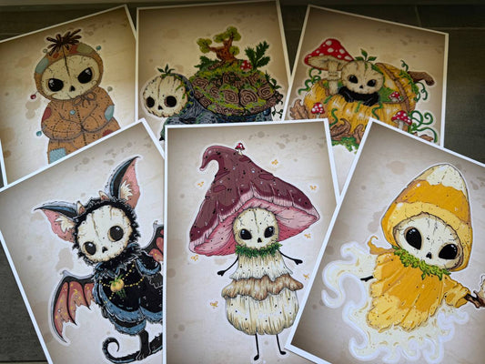 Wesen A5 Print – Motiv auswählen